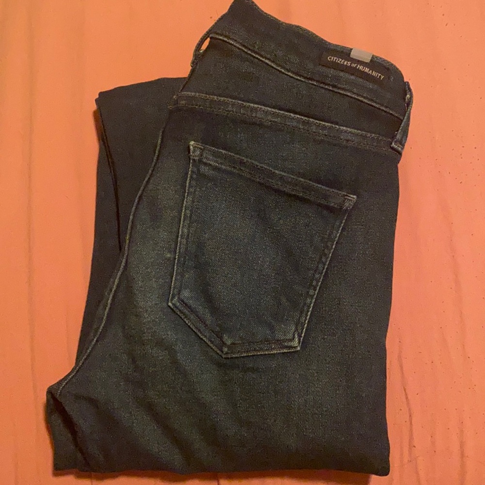 Citizens of Humanity Rocket Crop High Rise Skinny